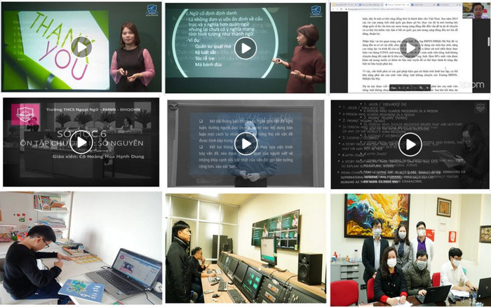 Sự khác biệt lớn nhất là học trực tuyến có sự tương tác giữa giáo viên với học sinh, trong khi bài giảng trên truyền hình chỉ có một chiều. (Ảnh minh hoạ: Ulis.vnu.edu.vn) Sự khác biệt lớn nhất là học trực tuyến có sự tương tác giữa giáo viên với học sinh, trong khi bài giảng trên truyền hình chỉ có một chiều. (Ảnh minh hoạ: Ulis.vnu.edu.vn)