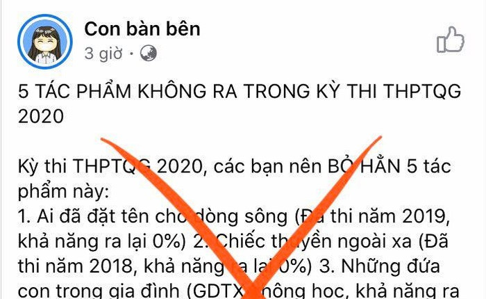 Cảnh báo giới hạn tác phẩm Ngữ văn cho kì thi quốc gia! Cảnh báo giới hạn tác phẩm Ngữ văn cho kì thi quốc gia!