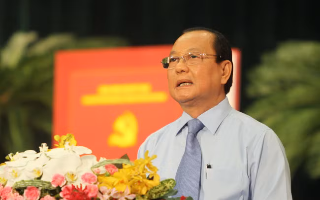 Ông Lê Thanh Hải, nguyên Ủy viên Bộ Chính trị, nguyên Bí thư Thành ủy Thành phố Hồ Chí Minh. (Ảnh: TTXVN)