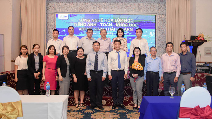 Lãnh đạo DTP cùng khách mời tại sự kiện.