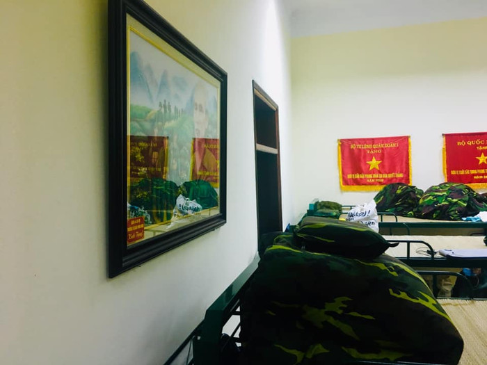 Trung tâm cách li tập trung - Pháo binh 58 - Sư đoàn 308 - Quốc Oai, Hà Nội. Trung tâm cách li tập trung - Pháo binh 58 - Sư đoàn 308 - Quốc Oai, Hà Nội.