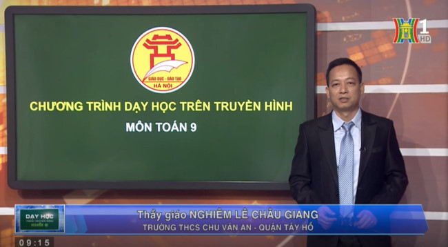 Dạy học qua truyền hình nên thống nhất cả nước Dạy học qua truyền hình nên thống nhất cả nước