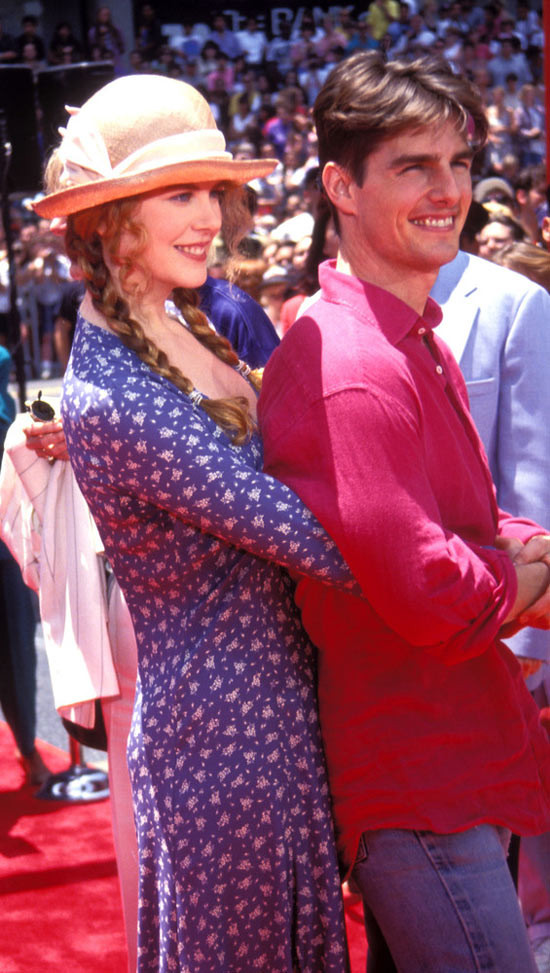Nicole Kidman và Tom Cruise năm 1993
