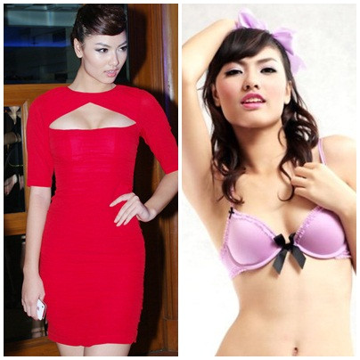 Vòng 1 căng tròn của Hồng Quế trong các sự kiện cũng có thể chỉ là do "ép"...