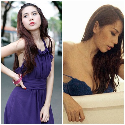 Chẳng ai có thể rời mắt được khỏi khuôn ngực đầy đặn và mịn màng của Thủy Tiên, song xem chừng cô cũng phải "viện trợ" tới những chiếc áo nâng ngực, hoặc phẫu thuật thẩm mỹ.