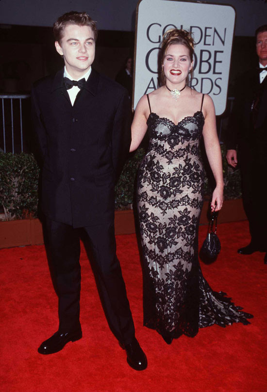 Leonardo DiCaprio và Kate Winslet năm 1998