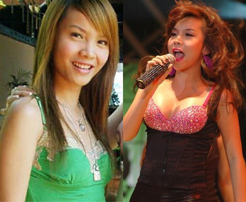 Chẳng hiểu vì sao càng ngày, ngực của Yến Trang càng "khủng", và cô luôn tìm cách khoe chúng trong nhiều sự kiện