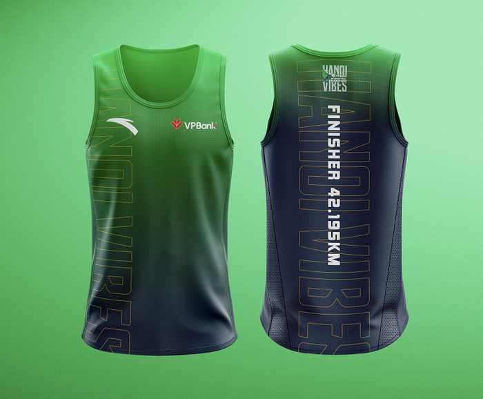 Áo finisher dành cho các vận động viên cự ly Full Marathon Áo finisher dành cho các vận động viên cự ly Full Marathon