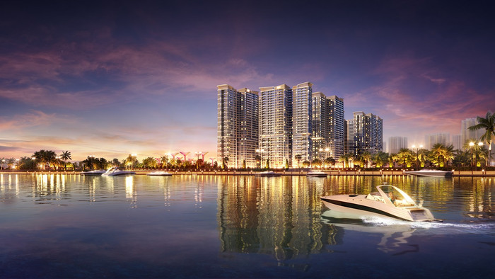 The Beverly với thiết kế các tòa nhà hình chữ Z giúp tối đa hoá tầm nhìn và đón sinh khí dồi dào