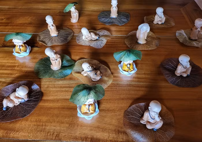 Triển lãm Lá Sen Việt được tổ chức từ 14/8-25/8 âm lịch trên đỉnh núi Bà Đen. Ảnh: Lá Sen Việt