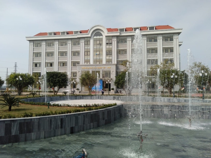 Trường Đại học Công nghiệp Việt - Hung. Ảnh: Website tuyển sinh của trường. Trường Đại học Công nghiệp Việt - Hung. Ảnh: Website tuyển sinh của trường.