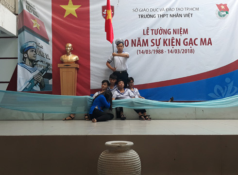 Học sinh Trường Nhân Việt trong một sự kiện do nhà trường tổ chức (ảnh: CTV) Học sinh Trường Nhân Việt trong một sự kiện do nhà trường tổ chức (ảnh: CTV)