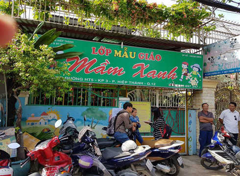 Thêm một bảo mẫu của cơ sở mầm non tư thục Mầm Xanh vừa bị khởi tố bị can (ảnh: P.L) Thêm một bảo mẫu của cơ sở mầm non tư thục Mầm Xanh vừa bị khởi tố bị can (ảnh: P.L)