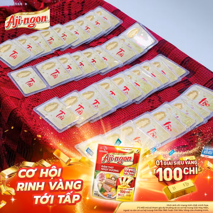 100 chỉ vàng PNJ 24k đã được trao đến tay khách hàng trúng giải ở Sơn La.