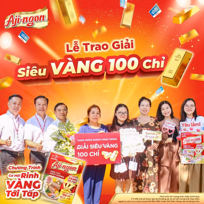 Lễ trao giải siêu vàng 100 chỉ tại Sơn La.