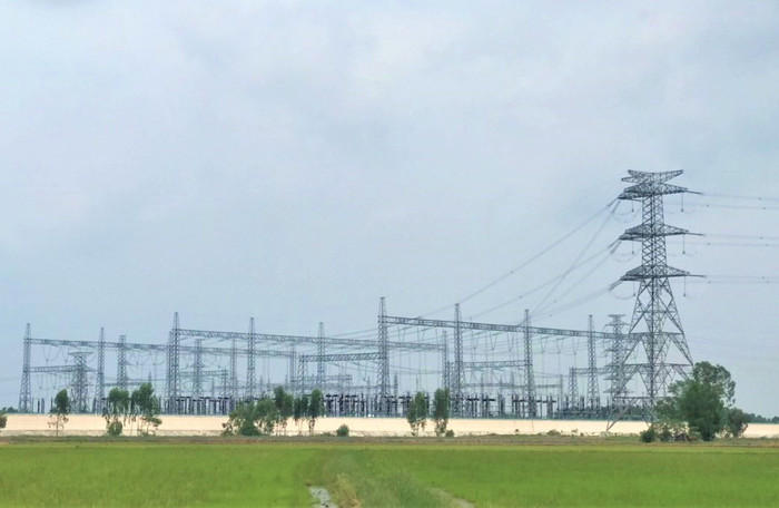 Trạm biến áp 500kV Đức Hòa hiện hữu. Trạm biến áp 500kV Đức Hòa hiện hữu.