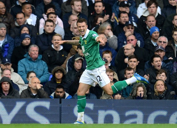 Anthony Pilkington là người mở tỷ số cho Norwich Anthony Pilkington là người mở tỷ số cho Norwich