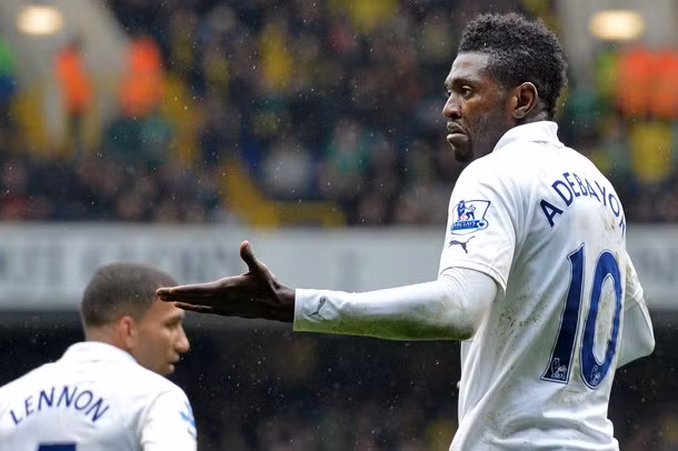 Sự thất vọng của Emmanuel Adebayor
