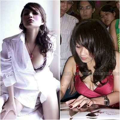 Thủy Top cũng là mỹ nhân "khơi mào" cho trào lưu những cô nàng nổi tiếng bằng ngực khủng. Thủy Top cũng là mỹ nhân "khơi mào" cho trào lưu những cô nàng nổi tiếng bằng ngực khủng.