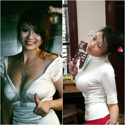 Dù trong góc nhìn nào, bộ ngực này cũng khiến nhiều người cảm thấy "choáng" vì sự đồ sộ của nó. Dù trong góc nhìn nào, bộ ngực này cũng khiến nhiều người cảm thấy "choáng" vì sự đồ sộ của nó.