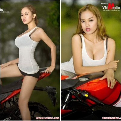 Những đường cong 'khó tin' của cô nàng ngực 'khủng' Hoàng Oanh. Những đường cong 'khó tin' của cô nàng ngực 'khủng' Hoàng Oanh.