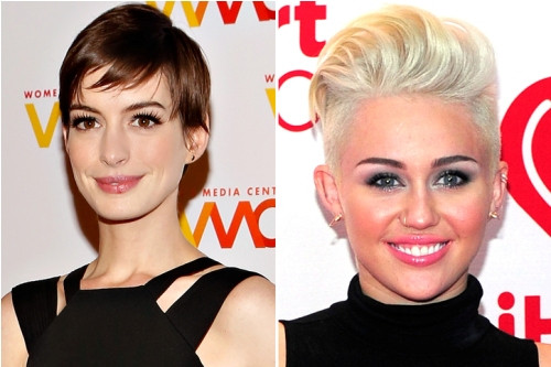 Tóc tém Khi một loạt các ngôi sao hàng đầu Hollywood như Miley Cyrus hay Anne Hathaway đồng loạt "xuống tóc", người hâm mộ không khỏi ngỡ ngàng tự hỏi làn gió mới mẻ nào đã mang trào lưu tóc tém trở lại. Tóc tém Khi một loạt các ngôi sao hàng đầu Hollywood như Miley Cyrus hay Anne Hathaway đồng loạt "xuống tóc", người hâm mộ không khỏi ngỡ ngàng tự hỏi làn gió mới mẻ nào đã mang trào lưu tóc tém trở lại.