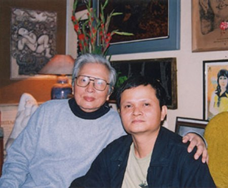 Đạo diễn Hải Ninh và con trai Nguyễn Thanh Vân. Đạo diễn Hải Ninh và con trai Nguyễn Thanh Vân.