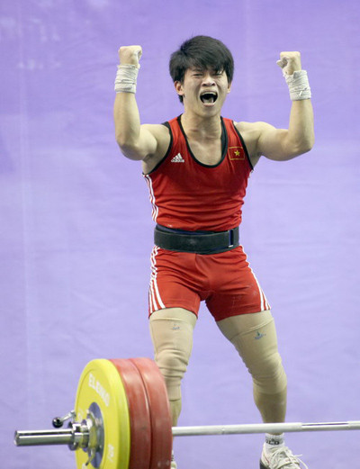 Quốc Toàn đạt HCV duy nhất tính tới 14h30. Ảnh: TTVH