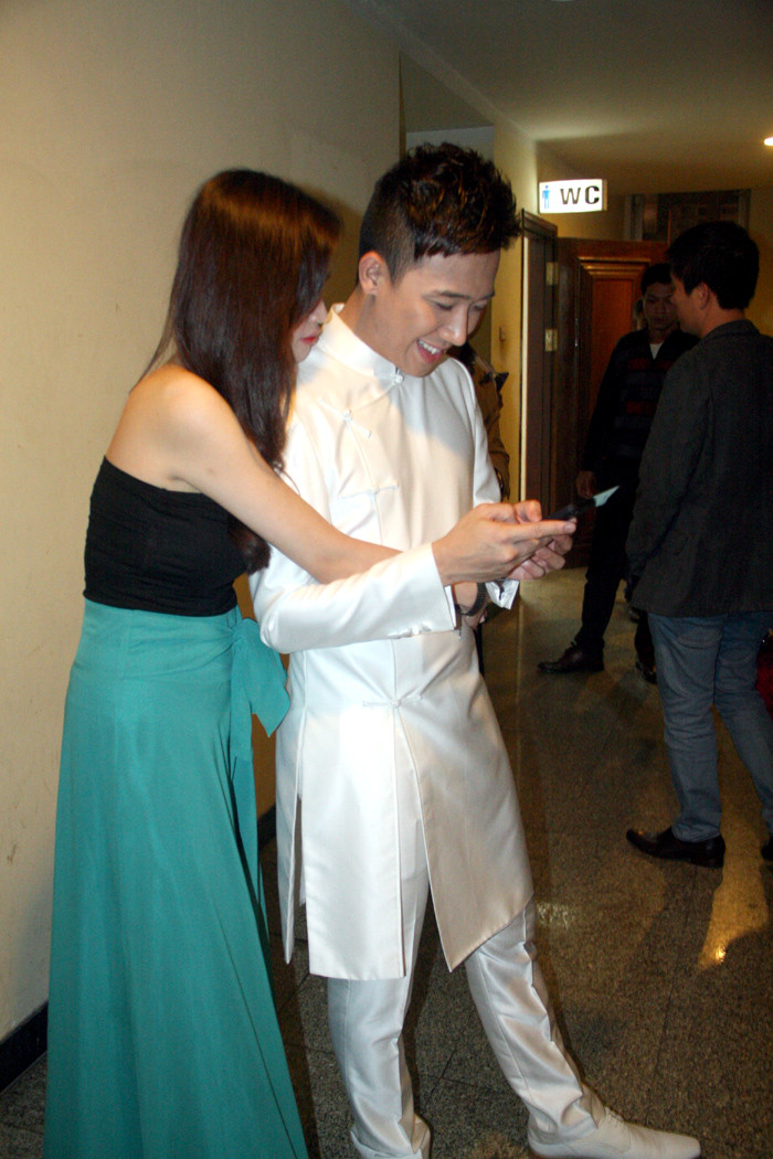 Có vẻ như họ không che đậy tình cảm.