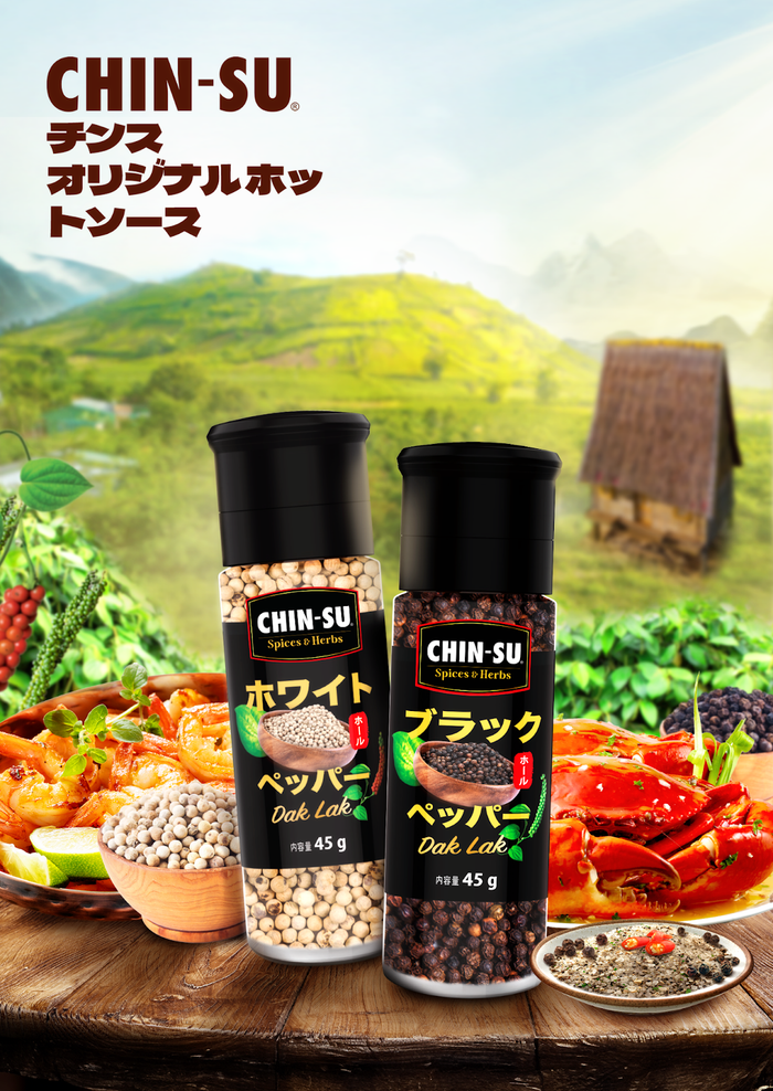 Hồ tiêu chất lượng từ cao nguyên Đắk Lắk với ruột chắc, mùi thơm nồng và vị cay đậm (Ảnh: Masan Consumer) Hồ tiêu chất lượng từ cao nguyên Đắk Lắk với ruột chắc, mùi thơm nồng và vị cay đậm (Ảnh: Masan Consumer)