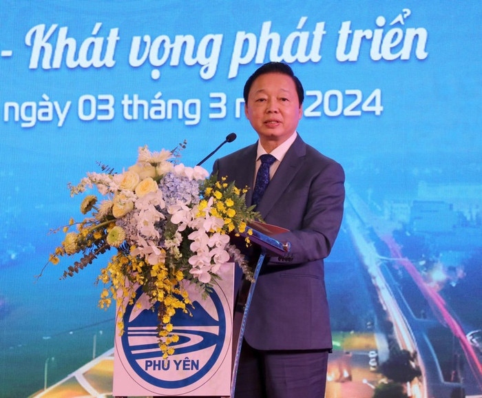 Phó Thủ tướng Trần Hồng Hà phát biểu chỉ đạo tại Hội nghị Công bố Quy hoạch và Xúc tiến đầu tư tỉnh Phú Yên năm 2024. Phó Thủ tướng Trần Hồng Hà phát biểu chỉ đạo tại Hội nghị Công bố Quy hoạch và Xúc tiến đầu tư tỉnh Phú Yên năm 2024.