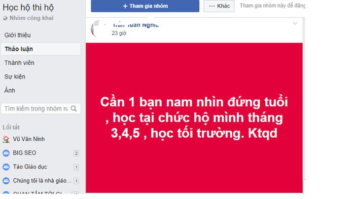 Nhiều học viên sẵn sàng bỏ tiền thuê người học hộ tại chức, cao học (Ảnh: Vũ Ninh) Nhiều học viên sẵn sàng bỏ tiền thuê người học hộ tại chức, cao học (Ảnh: Vũ Ninh)