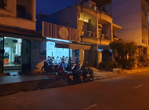 Lớp luyện Toeic thầy Công trên đường số 13, phường Tân Kiểng, quận 7 (ảnh: P.L)