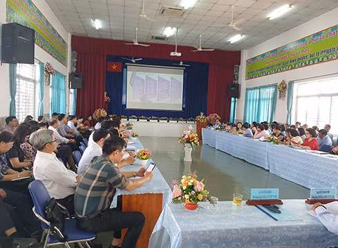 Hội nghị tổng kết do Sở Giáo dục và Đào tạo Thành phố Hồ Chí Minh tổ chức vào ngày 25/9 (ảnh: P.L)
