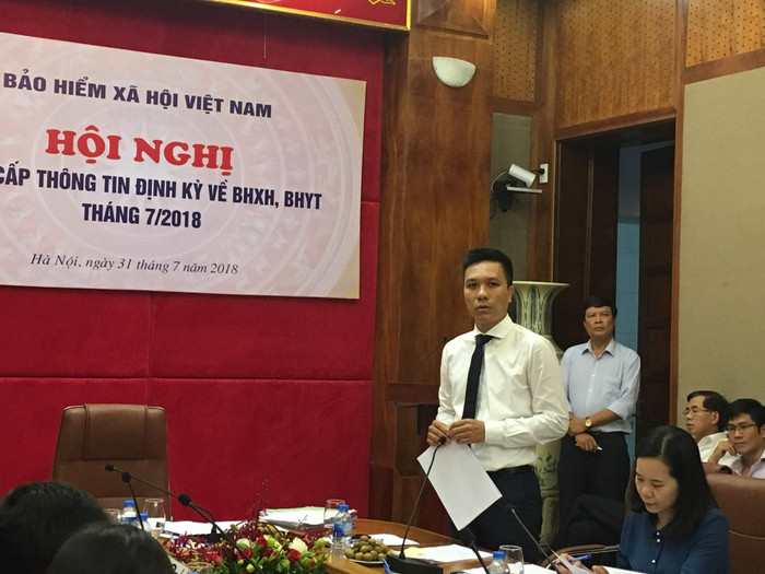 Ông Nguyễn Tiến Thành - Vụ trưởng Vụ Hợp tác Quốc tế (Bảo hiểm xã hội Việt Nam) thông tin về Hội nghị ASSA 35 sẽ diễn ra tại Thành phố Nha Trang (Khánh Hòa) vào giữa tháng 9. Ảnh: Vũ Phương. Ông Nguyễn Tiến Thành - Vụ trưởng Vụ Hợp tác Quốc tế (Bảo hiểm xã hội Việt Nam) thông tin về Hội nghị ASSA 35 sẽ diễn ra tại Thành phố Nha Trang (Khánh Hòa) vào giữa tháng 9. Ảnh: Vũ Phương.