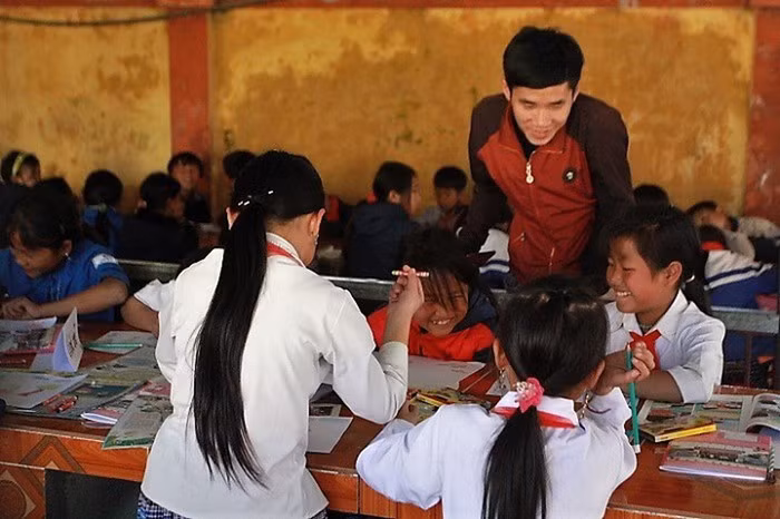 Người thầy phải là tấm gương sáng cho học sinh (Ảnh:V.N)