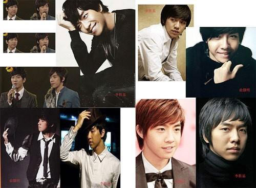 Nam ca sĩ Du Hạo Minh (1987) và nam ca sĩ Lee Seung Gi (1987). Nam ca sĩ Du Hạo Minh (1987) và nam ca sĩ Lee Seung Gi (1987).