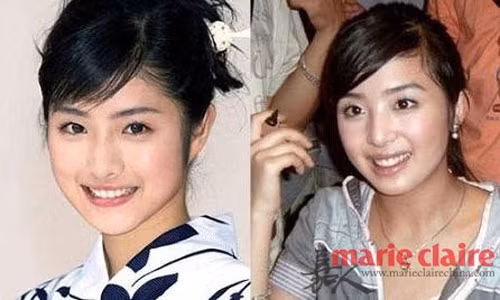 Nữ diễn viên Nhật Bản Satomi Ishihara (1986) và nữ diễn viên Trương Hàm Vận - Kristy Zhang (1988) -phải.