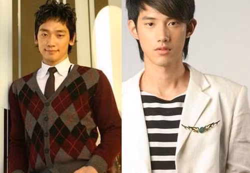 Nam ca sĩ, diễn viên Bi Rain (1982) và nam diễn viên, ca sĩ Ngô Kiến Phi (1983).