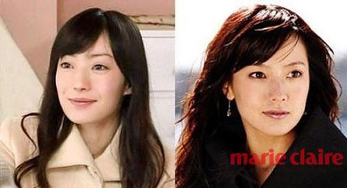 Nữ diễn viên, ca sĩ Miho Kanno (1977) và ngọc nữ Hàn Quốc Kim Hee Sun (phải). Nữ diễn viên, ca sĩ Miho Kanno (1977) và ngọc nữ Hàn Quốc Kim Hee Sun (phải).