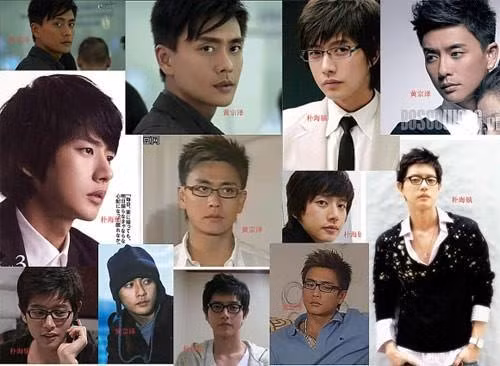 Nam diễn viên đài TVB Huỳnh Tông Trạch (1980) và nam diễn viên Park Hae Jin (1983).