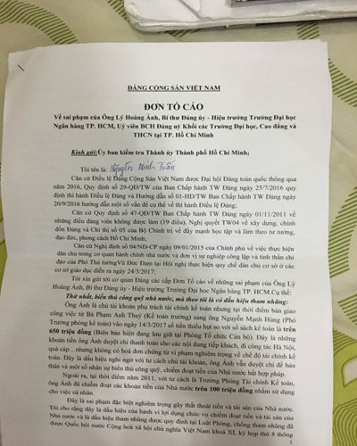Đơn của anh Nguyễn Minh Tuấn gửi tới Báo điện tử Giáo dục Việt Nam (ảnh: P.L) Đơn của anh Nguyễn Minh Tuấn gửi tới Báo điện tử Giáo dục Việt Nam (ảnh: P.L)