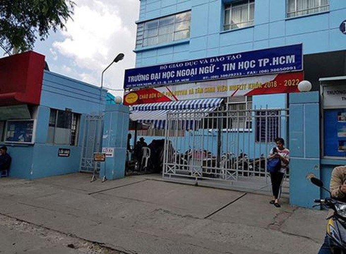 Trường Đại học Ngoại ngữ - Tin học Thành phố Hồ Chí Minh (ảnh minh họa: P.L) Trường Đại học Ngoại ngữ - Tin học Thành phố Hồ Chí Minh (ảnh minh họa: P.L)