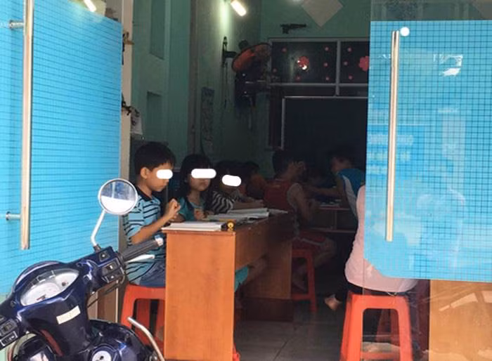 Một điểm hoạt động bán trú vệ tinh trên địa bàn phường Hiệp Thành, quận 12 (ảnh minh họa: P.L)