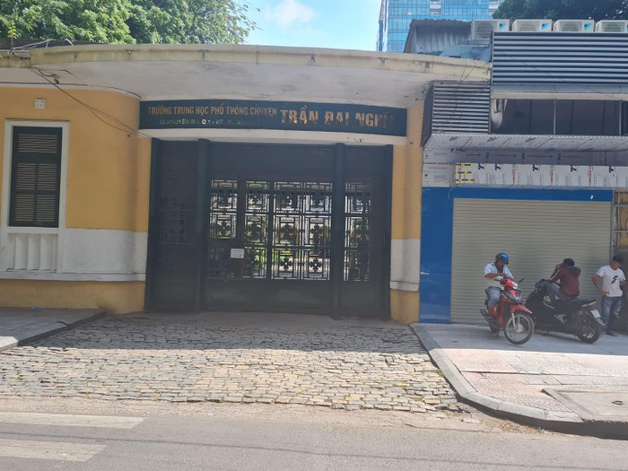 Trường trung học phổ thông chuyên Trần Đại Nghĩa, quận 1 (ảnh: P.L)