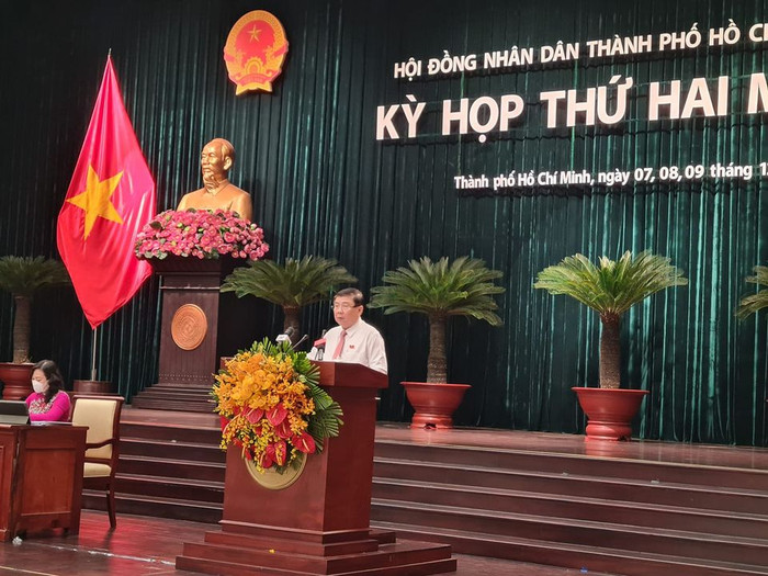 Ông Nguyễn Thành Phong - Chủ tịch Ủy ban nhân dân Thành phố Hồ Chí Minh (ảnh: P.L) Ông Nguyễn Thành Phong - Chủ tịch Ủy ban nhân dân Thành phố Hồ Chí Minh (ảnh: P.L)