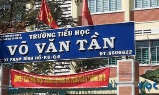 Học sinh trường Võ Văn Tần, quận 6 tiếp tục được nghỉ học trong ngày 2/12 (ảnh: CTV) Học sinh trường Võ Văn Tần, quận 6 tiếp tục được nghỉ học trong ngày 2/12 (ảnh: CTV)