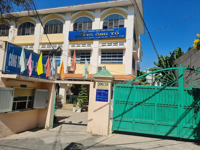 Trường trung học phổ thông Giồng Ông Tố, quận 2, Thành phố Hồ Chí Minh (ảnh minh họa: P.L) Trường trung học phổ thông Giồng Ông Tố, quận 2, Thành phố Hồ Chí Minh (ảnh minh họa: P.L)