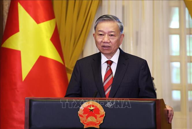 Tổng Bí thư Tô Lâm. Ảnh: Lâm Khánh/TTXVN tbt-030425.jpeg