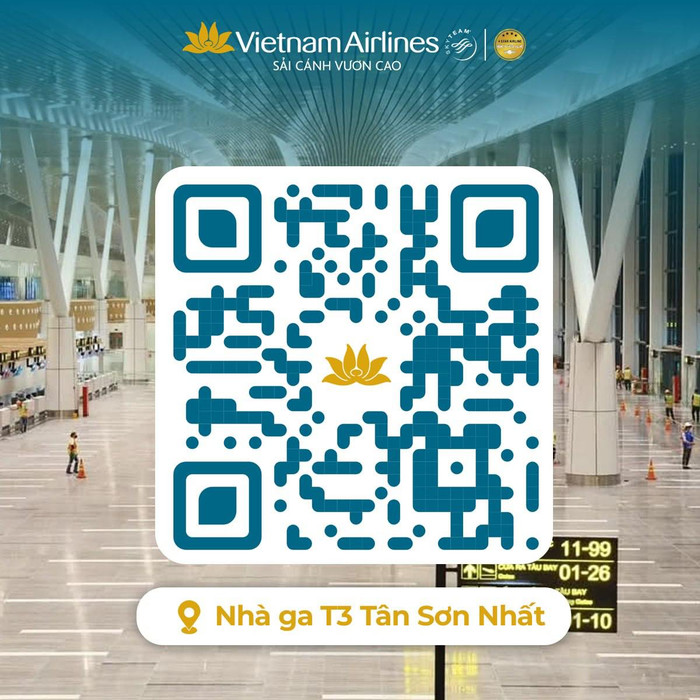 Mã QR vị trí nhà ga T3 - sân bay Tân Sơn Nhất 3. Mã QR vị trí nhà ga T3 - sân bay Tân Sơn Nhất.jpg